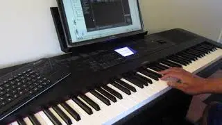 The piano solo from the Whispers song Rock Steady