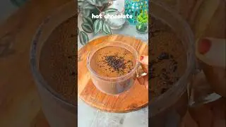 Healthy Hot Chocolate🍫 #chocolate #hotchocolate #winterspecial #trendingsongs #ytshorts