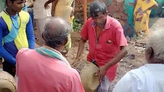 திராவிட ராஜ் தப்பட்டை குழு மருதிபட்டி நாட்டு மேளம் வாசிப்பு