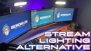 DIY Elgato Key Light Alternative! ( Philips Hue Play bar )