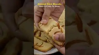 Almond Stick Biscuits #cookies #biscuits #recipe #food #cake