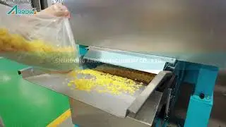 🎁Big capacity toaster for corn flakes and baked snacks#extruder #extrusion #machine #snack #toaster