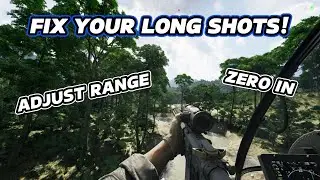 Adjusting Your Bullet Drop in Gray Zone Warfare!