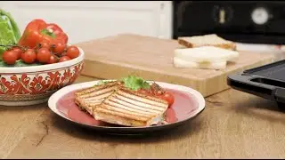 Sandwich with with ham and cheese | KitchenShop