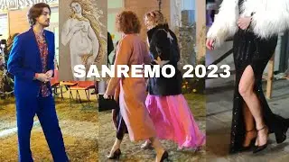 SANREMO Music Festival STREET STYLE 🇮🇹 Italian Style Evening dresses & Formal dresses