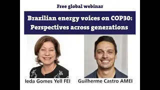 EI Webinar | Brazilian Energy Voices on COP30 | Hosted by Student Energy