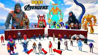 DESI Avengers  Give HEAVEN GOD Power to GOD QUEEN and DEVIL GOD Becoming ANGRY in GTA 5 | #369