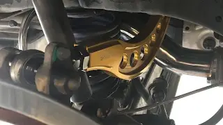 Skunk2 camber arm installation and alignment.
