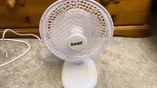 Unboxing & Testing another Icycool 6&rdquo; Plastic Desk Fan 19/05/2025