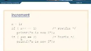 Beginners C Programming - Increment & decrement Operators