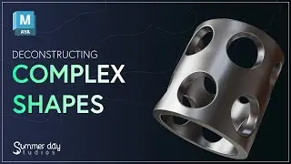 Maya Hard Surface Modeling Tutorial – Complex Shapes