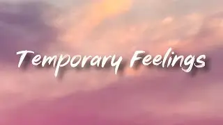 Temporary Feelings - Music And Lyrics (John Je Ronit) New Song 2025