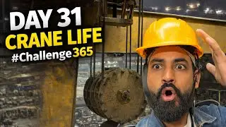 Crane Se Plant Ki Reality | Vlog 31/365 days challenge #365dayschallenge #bhilaisteelplant #vlog 