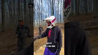 🤯ATTENTION DROP to COUNTER SLOPE. #trialninja #mtb #mtbtrails #canyonspectral