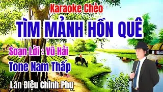 TÌM MẢNH HỒN QUÊ/ NGÂM SỔNG VÀ CHINH PHỤ, TƠNE NAM THẤP/Soạn lời : VŨ HẢI