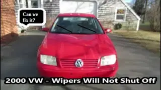 '00-'05 VW Golf/Jetta MK4 Wipers Won't Shut Off