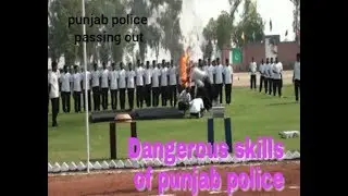 Dangerous skills of punjab police// trained by SSG commondos// police of pakistan