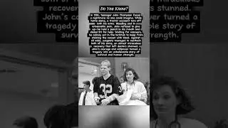 The Incredible Survival of John Thompson 💪In 1992 #TrueStory #Survival #JohnThompson