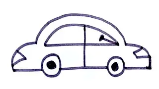 🚗 Amazing Car Drawing from Number 100 | Easy Number Art Idea