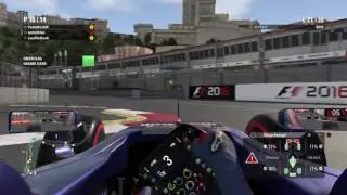 F1 2016 Crash Nemesis Online Racing League Monaco (laza)