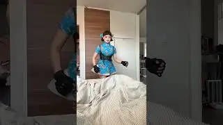 Chunli game challenge 🥰🤖❣️ #dance #robot #robotdance #ロボット #ダンス #ロボットダンス #babyslow #dollgirl