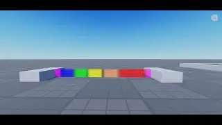 How to make a rainbow beam in roblox studio