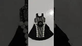 Easy baby frock cutting ideas #easy design #easy cutting stitching