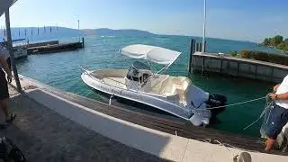 Motorboot ohne F&uuml;hrerschein # Gardasee# Isola del Garda#