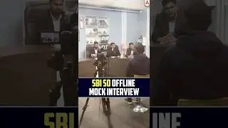SBI SO Offline Mock Interview #sbiso #sbi #sbisointerview #shortsfeed