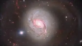 Zoom sur&nbsp;la galaxie en spirale M77, NGC 1068