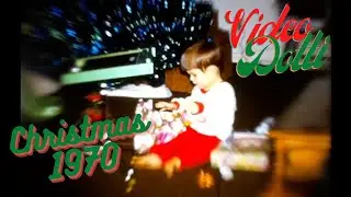Vintage Christmas in 1970 on Super 8 Film