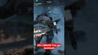 NG+ GMGOW Thor #godofwarragnarok #shorts #godofwar #chiwiwgaming