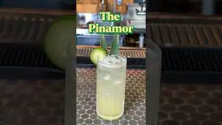 A beautiful Summertime Cocktail, The Pi&ntilde;amor.