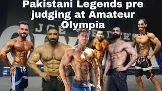 Amateur Olympia pakistan 2022 Pre Judging