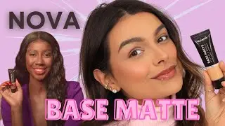 TESTEI: NOVA BASE MATTE VULT CAMILLA DE LUCAS | Boa para peles oleosas?