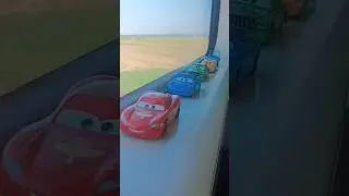 Real Play Test - McQueen uses NOS in the final corner! #mcqueen #train #shorts