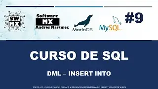 CURSO DE SQL PARA MYSQL Y MARIADB |  DML |  INSERT INTO | COMO AGREGAR DATOS A UNA TABLA