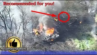 One shot one kill Ukrainian war footage | Russian tank destroyed | War in Ukraine | WarHound
