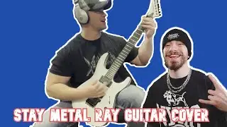 Xander Raymond Charles - Silver (burst) and Gold Guitar Cover