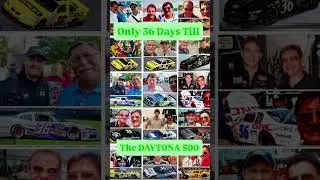 Only 36 Days Till The Daytona 500 !! 2nd Video, Ernie Irvan, Kenny Schrader, Derrick