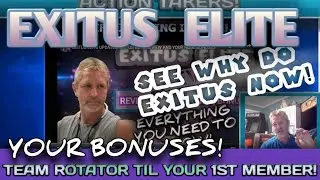 🔥 EXITUS ELITE REVIEW 2023! ( TEAM ROTATOR TIL YOUR 1ST MEMBER! ) EXITUS ELITE