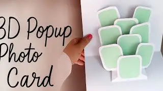 Tutorial of 3d Popup Photo Card&hearts;️✨