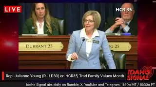 POWERFUL DEBATE as Traditional Family Celebration Month Resolution passes in House HCR35