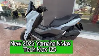 The New Yamaha Nmax 2025 Tech Max 125