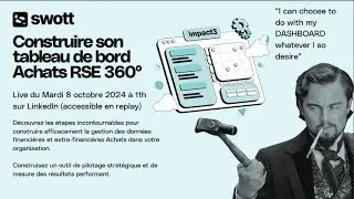 [ WEBINAIRE ]  Construire son tableau de bord Achats RSE 360°