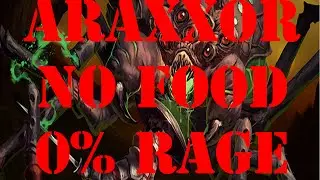 Araxxor with no food on low enraged with Clan Avatar Heal Over Time Buff