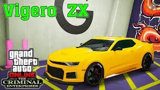 НОВЫЙ DECLASSE VIGERO ZX В GTA ONLINE (ТЮНИНГ И ОБЗОР ПО ФАНУ)