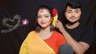 ASMR | Makeup Artist Doing My Holi Festival Makeup | ✨