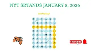 NYT Strands Jan 8: Hints, Spangram & Answers (The Traitors Theme!)