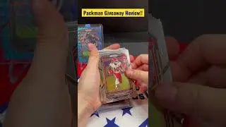Packman Prizm Football Giveaway Review!  #packman #sportscards #prizm #autograph